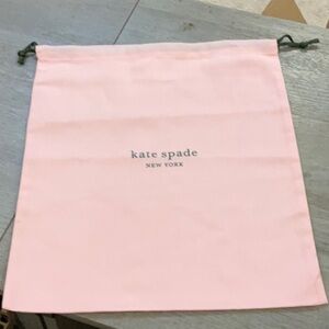 Accessory size 12” x 15” Kate Spade Pink Dust Bag